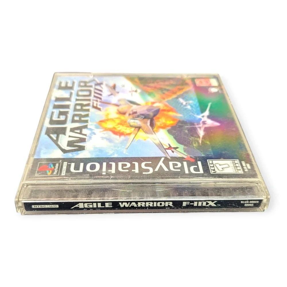 Agile Warrior F-111X‎ Sony PlayStation PS1 1995 Virgin Interactive SLUS-00023